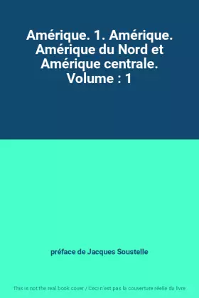 Couverture du produit · Amérique. 1. Amérique. Amérique du Nord et Amérique centrale. Volume : 1