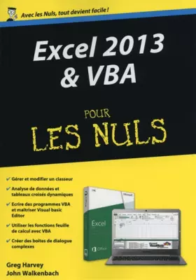 Couverture du produit · Excel 2013 et VBA Mégapoche Pour les Nuls