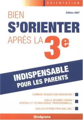 Couverture du produit · Bien s'orienter après la troisième