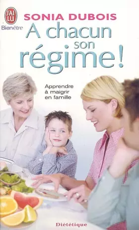 Couverture du produit · A chacun son régime !