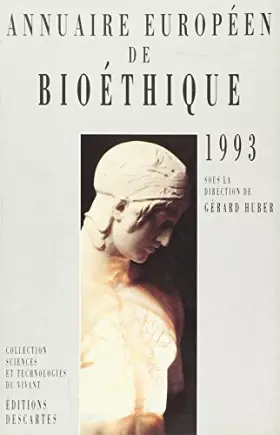 Couverture du produit · Annuaire européen de bioéthique, 1993