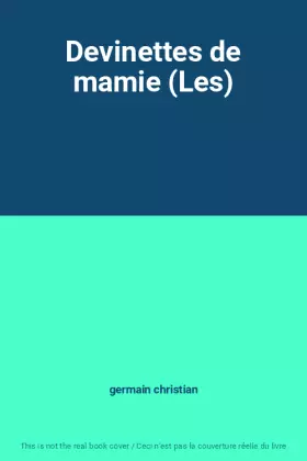 Couverture du produit · Devinettes de mamie (Les)