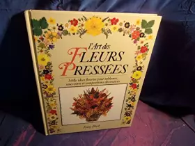 Couverture du produit · L'art des fleurs pressées