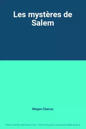Couverture du produit · Les mystères de Salem