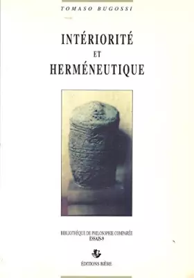 Couverture du produit · Intériorité et herméneutique