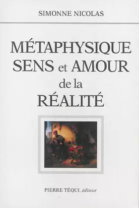 Couverture du produit · Métaphysique: Sens et amour de la réalité