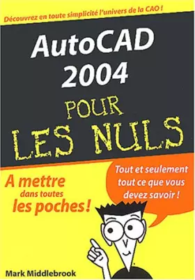 Couverture du produit · Autocad 2004, poche pour nuls