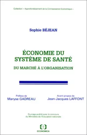 Couverture du produit · Economie du système de santé
