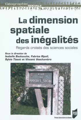 Couverture du produit · DIMENSION SPATIALE DES INEGALITES