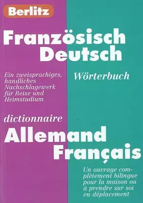 Couverture du produit · Dictionnaire allemand/français - allemand/français