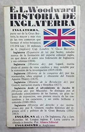 Couverture du produit · Historia de Inglaterra (Libro De Bolsillo, El)