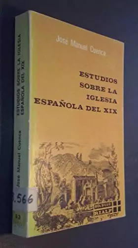 Couverture du produit · Estudios sobre la iglesia española del XIX