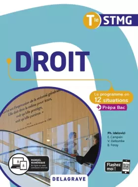 Couverture du produit · Droit Tle STMG (2020) - Pochette élève