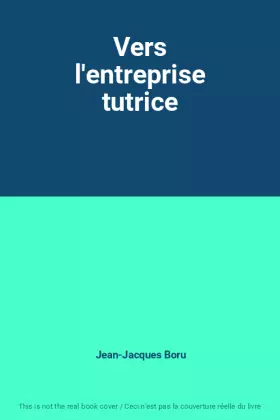 Couverture du produit · Vers l'entreprise tutrice