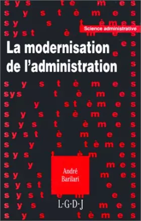 Couverture du produit · La modernisation de l'administration