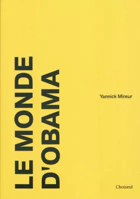 Couverture du produit · Le monde d'Obama
