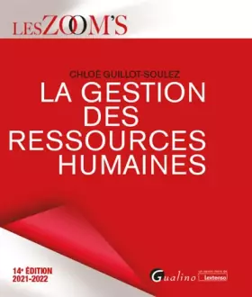 Couverture du produit · La gestion des ressources humaines