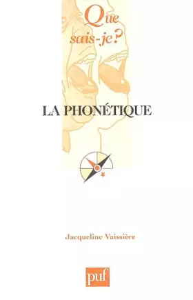 Couverture du produit · La phonétique