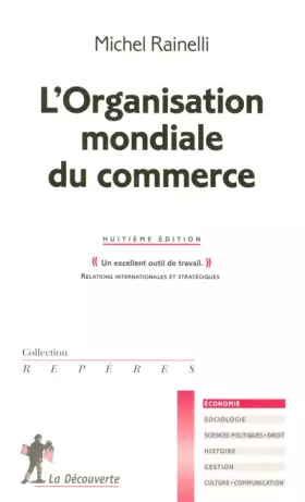 Couverture du produit · ORGANISATION MONDIALE COMMERCE