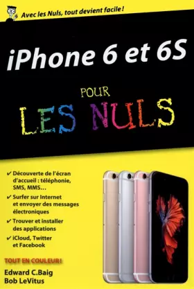 Couverture du produit · iPhone 6 et 6S pour les Nuls poche
