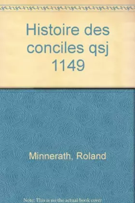 Couverture du produit · Histoire des conciles