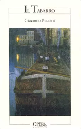 Couverture du produit · Il Tabarro. Coédition Opéra de Marseille