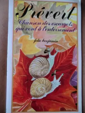 Couverture du produit · Chanson des escargots qui vont a l'enterrement