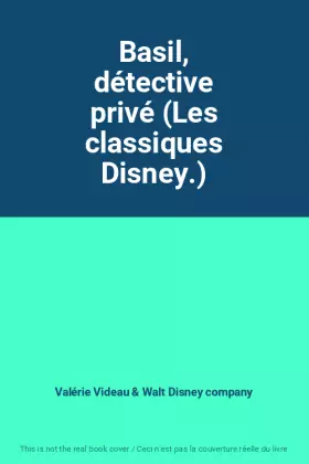 Couverture du produit · Basil, détective privé (Les classiques Disney.)