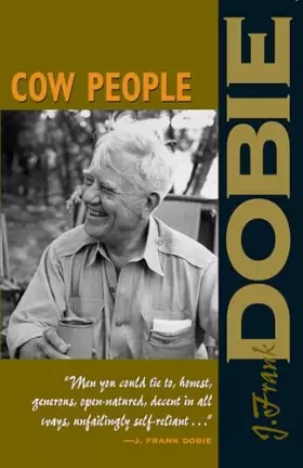 Couverture du produit · Cow People (The J. Frank Dobie Paperback Library)