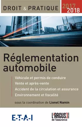 Couverture du produit · Réglementation automobile