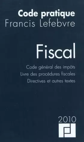 Couverture du produit · CODE FISCAL 2010
