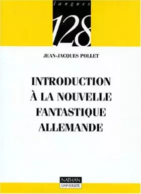 Couverture du produit · Introduction à la nouvelle fantastique allemande