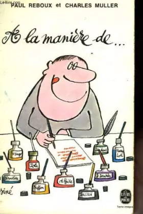 Couverture du produit · A la maniere de...