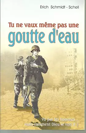 Couverture du produit · Tu ne vaux même pas une goutte d'eau