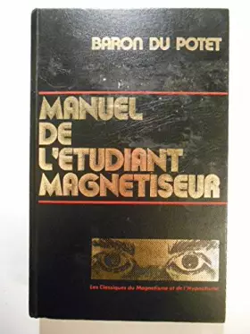 Couverture du produit · Manuel de l'étudiant magnétiseur