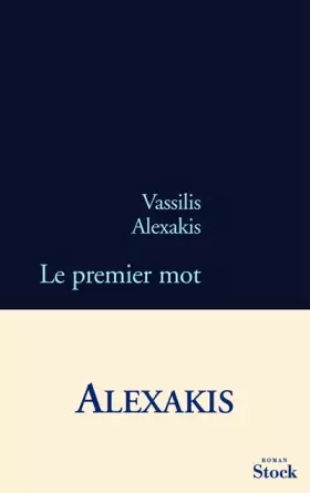 Couverture du produit · Le premier mot