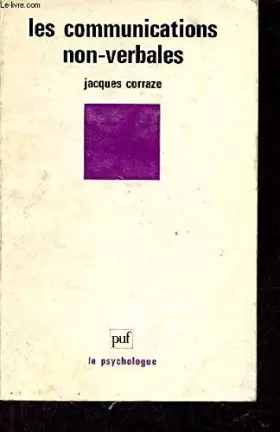 Couverture du produit · Les communications non-verbales