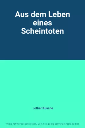 Couverture du produit · Aus dem Leben eines Scheintoten