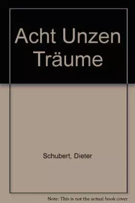 Couverture du produit · Acht Unzen Träume