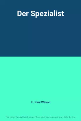 Couverture du produit · Der Spezialist