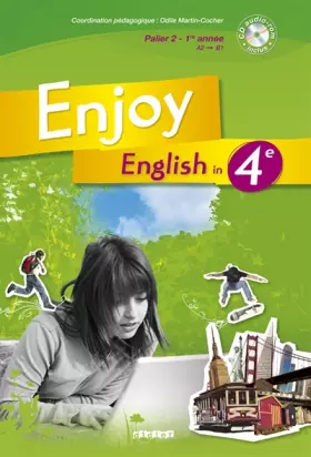 Couverture du produit · Enjoy English in 4e (1CD audio)