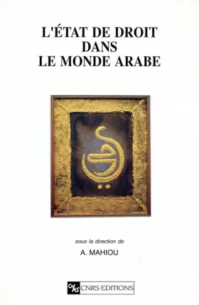 Couverture du produit · L'état de droit dans le monde arabe