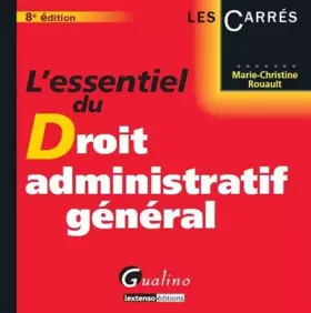 Couverture du produit · L'essentiel du Droit administratif général