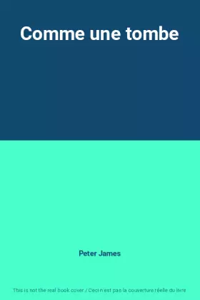 Couverture du produit · Comme une tombe