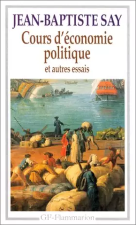 Couverture du produit · Cours d'économie politique : Et autres essais