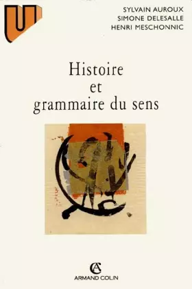 Couverture du produit · Histoire et grammaire du sens: Hommage à Jean-Claude Chevalier
