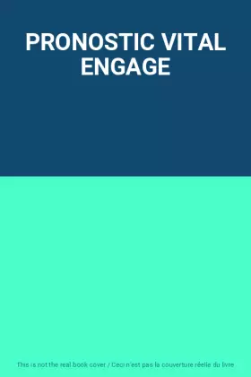 Couverture du produit · PRONOSTIC VITAL ENGAGE