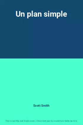 Couverture du produit · Un plan simple