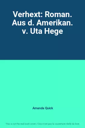Couverture du produit · Verhext: Roman. Aus d. Amerikan. v. Uta Hege