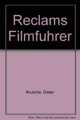 Couverture du produit · Reclams Filmführer